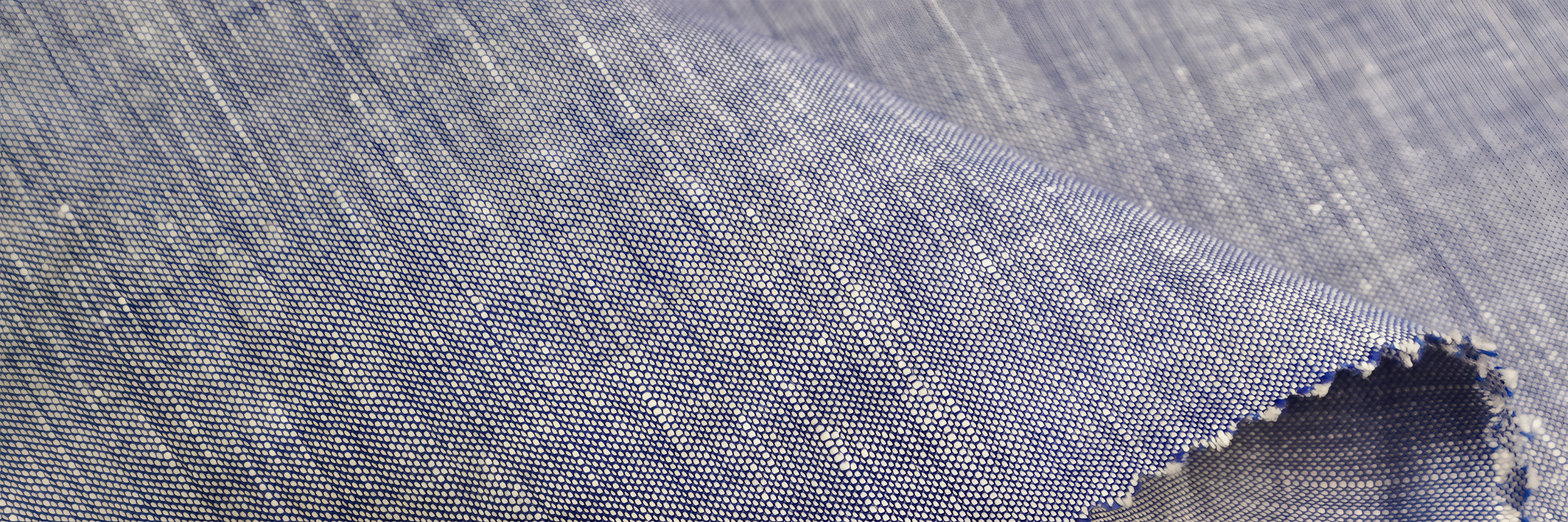 Linen and cotton blended fabric lightweight and breathable